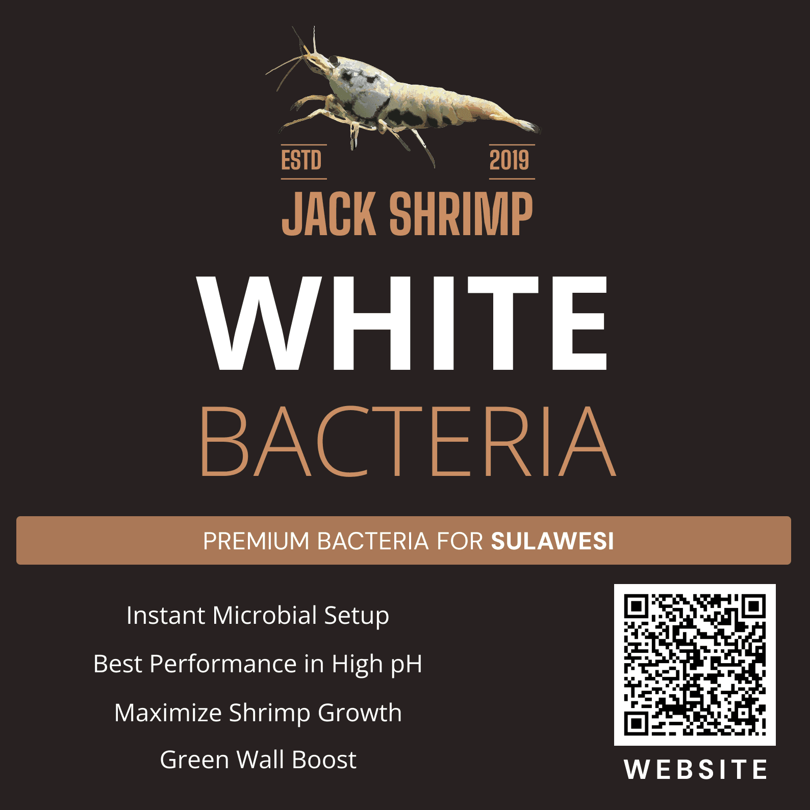 White Powder - Vi sinh chuyên dụng cho tép Sulawesi, siêu mạnh